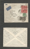 Bc - Kenya. 1931 (24 Dec) Nairobi - England, Watford. Air Multifkd Env. Fine And Attractive Item. - Other & Unclassified