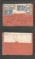 Bc - Kenya. 1944 (3 April) APO 72 / EA. Multifkd Envelope To UK, England, Harrow, At 4sh, 120c Rate, Tied Cds + Censor C - Andere & Zonder Classificatie