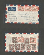 Bc - Kenya. 1949 (24 Aug) Locoshod, Kilindini, EA - Mombasa Salim Road TSO - Sweden, Oskarshamn. Air Multifkd Front + Re - Other & Unclassified