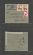 Bc - Kenya. 1956 (20 March) Mahenge - Switzerland, Locarno. Multifkd Airlettersheet. Fine And Attractive, Cds Tanganyka. - Other & Unclassified