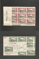 Bc - Sierra Leone. 1940 (27 May) BO - UK, Lancashire. Multifkd Front + Reverse Censored Envelope. Fine Usage. - Other & Unclassified