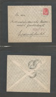 Bc - Swa. 1917 (27 Apr) Kuibis Rail. TPO SWA Fkd 1d SA Envelope / Passed By Censor / Addressed To Luderitbucht (3 May) F - Andere & Zonder Classificatie