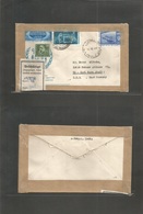 India. 1969 (14 Oct) Amporein, Bengal - East Germany, DDR. Multifkd Env + "censored" (excused As Arrived Opened) + Speci - Other & Unclassified