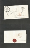 Italy Papal States. 1867 (6 March) Roma - Netherlands, Arnhem. EL Full Text Depart Cds + Pontificic Seal + 2 Mns Charges - Unclassified