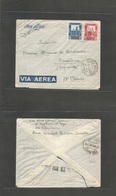 Italian Colonies. 1936 (9 March). Somalia. PM-122$ - Spain, Barcelona (22 March) Air Multifkd Envelope. Exceptionally Ra - Ohne Zuordnung