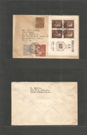 Japan. 1951 (10 May) Tokyo - USA, Springfield, OH. Multifkd Env Incl Min Sheet. Fine. - Otros & Sin Clasificación