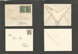 Liechtenstein. C. 1924+ Eschen + Clarus. 2 Nice Internal Fkd Envelopes. Fine Condition. - Andere & Zonder Classificatie