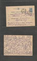 Russia. 1942 (15 Sept) WWII Siege Of Leningrad: 1941 Sep 30k Card To Kostroma, Arrival Cds LENINGRAD Cds & Censor Hs - Other & Unclassified