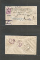 Saudi Arabia. 1953 (20 Jan) Mecque - USA, Pha, PA (27-28 Jan) Government PO Air Adtl Multifkd Envelope + Service Etat +  - Arabie Saoudite