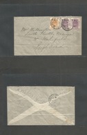 South Africa. 1900 (Aug 5) VRI. Bloemfontein - UK, Wakefield (25 Aug) Multifkd Env 2 1/2d Rate. VF. - Other & Unclassified