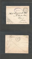 South Africa. 1900 (Oct 17) Boer War. Canadian Contingent From Horse Coronel Cachet. Stampless FM Envelope Addressed To  - Sonstige & Ohne Zuordnung