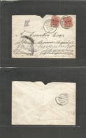 South Africa. 1902 (4 March) Boer War, Joburg - Potchefstroom - Joburg 1d Fkd Censor ERI. ZAR Envelope + Fwded Back With - Other & Unclassified