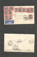 South Africa. 1938 (15 June) Capetowwn - Germany, Wien (21 June) (Austria American Period) Air Multifkd Env. Nice Usage. - Sonstige & Ohne Zuordnung