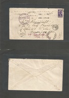 South Africa. 1948 (3 Sept) Durban - USA, NYC. Fkd Env + Taxed + Df. T - Pmks Incl Origin + Addressed To Mrs Roosevelt,  - Other & Unclassified