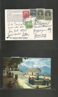 Cuba. 1956. Habana - Alemania, Goppingen. Servicio Postal Aereo. TP Guatemala Franqueo Multiple. Muy Bonita. - Sonstige & Ohne Zuordnung