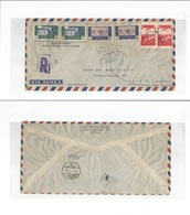 Marruecos. 1950 (22 Junio) Tetuan - Austria, Graz (28 Junio) Sobre Franqueo Multiple Via Aerea. Firma Comercial. - Marruecos (1956-...)