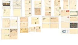 Switzerland. C. 1880s/1920s. 31 Mostly Diff Mint + Used + Private Stat Cards + Envelopes + Complete Wrapper + Ovpts. Opp - Other & Unclassified