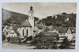 (10/8/33) Postkarte/AK "Blaubeuren" Bei Ulm A.D., Teilansicht Mit Der Evangelischen Stadtkirche - Blaubeuren
