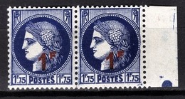 FRANCE 1941 - PAIRE Y.T. N° 486 - NEUFS** - Unused Stamps