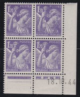FRANCE COINS DATES  N° 651 - 18/10/44 - REF 24-24 - 1940-1949