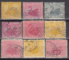 WESTAUSTRALIEN - MiNr: Partie 9x  Used - Used Stamps