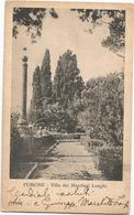 W619 Fumone (Frosinone) - Villa Dei Marchesi Longhi - Il Giardino / Viaggiata 1936 - Other & Unclassified