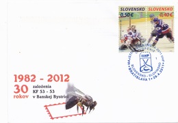 SLOVAKIA - Ice Hockey  Slovakia - Slovinsko - FDC