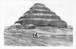 Carte - Photo - Pyramide De Saqqarah - Pyramides