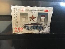 Turks-Cyprus - 100 Jaar Strijd Bij Gallipoli (2) 2015 - Oblitérés