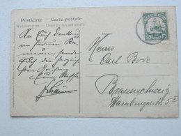 KAMERUN , Ansichtskarte Mit Stempel KRIBI  1907,  Polizeitruppe - Kameroen