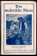 C1100 - Der Malerische Rhein - Rheinschifffahrt Schifffahrt Dampfer - Hoursch & Bechstedt Köln - 20 Karten Leporello - Collections & Lots