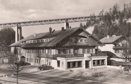 Hotel Gasthof Bruckmuhle Post Weyarn Bahnpost Munchen-Bayrischzell 1959 - Miesbach