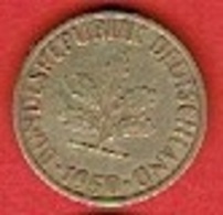 GERMANY  #  5 PFENNIG FROM 1950 - 5 Pfennig