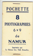 Pochette Photographique Contenant 8 Photographies 6X9 De Namur - Namen