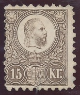 1871. Engraved 15 Krajcar Stamp - Ongebruikt