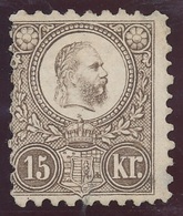 1871. Engraved 15 Krajcar Stamp - Unused Stamps