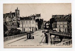 - CPA LE MANS (72) - Le Pont En X Et Le Tunnel 1914 - Photo Neurdein N° 12 - - Le Mans