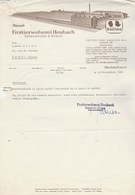 Allemagne Facture Lettre Illustrée N° 2 Du 16/11/1956 Spiesshofer & Braun Frottierweberei HEUBACH - Tissu éponge SOLFINA - 1950 - ...