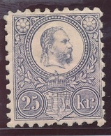 1871. Engraved 25 Krajcar Stamp - Ungebraucht