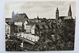 (10/8/34) Postkarte/AK "Ingolstadt" Donaubrücke - Ingolstadt