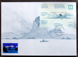 Greenland 1987     MiNr.178 Block 2    CARDS Frimærker I Forum 16-10-1987  ( Lot 6631) - Cartas & Documentos