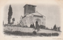 81 - LESCURE -  L' Eglise Saint Michel - Lescure