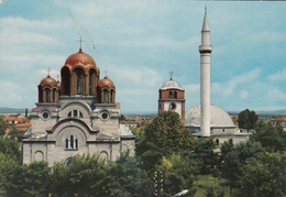 Urosevac Ferizaji - Mosque & Serbian Orthodox Church 1973 - Kosovo
