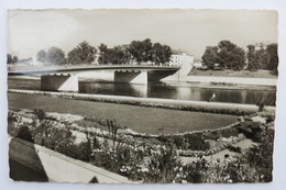 (10/8/35) Postkarte/AK "Ingolstadt" Donau - Donaubrücke - Ingolstadt