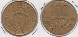 Costa Rica 100 Colones 1998 KM#230a - Used - Costa Rica