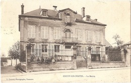 Dépt 89 - CRUZY-LE-CHÂTEL - La Mairie - L. Durand, Photographe - (écrite Par BLORGEOT) - Cruzy Le Chatel