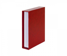 Lindner 116K-R Schutzkassette Für Einsteckbücher ELEGANT (60 Seiten), Rot - Other & Unclassified