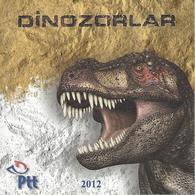 TURKEY, 2012, Booklet A, Dinsoaurs Booklet - Cuadernillos