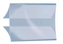 PRINZ GT2641 Zuschnitte Gard, Transparent 26 X 41 Mm - Sonstige & Ohne Zuordnung