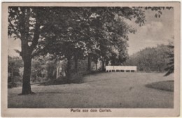 Quedlinburg Gernrode - S/w Partie Aus Dem Garten   Dr. Facklam's Sanatorium - Quedlinburg